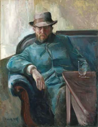 Porträtt av Hans Jaeger, 1889