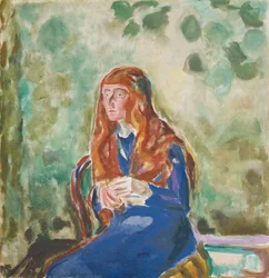 Porträtt av Käte Perls, 1913