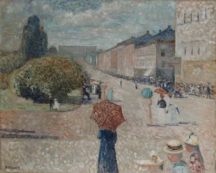 Vårdag på Karl Johan