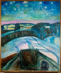 Starry Night (olja på duk)