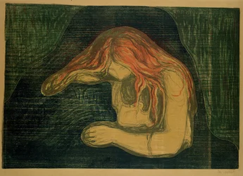 Vampyr (litografi  träsnitt)