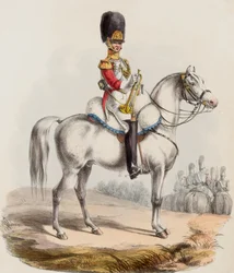 1:a livgardet, trumpetare