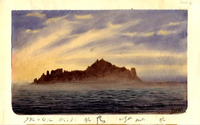 Södra Trinidad, 1901 (wc på papper)