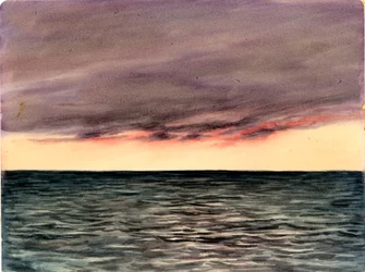 Sunrise, 1910 (wc på papper)