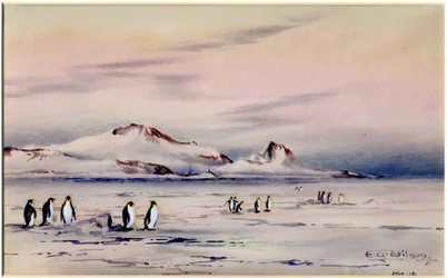 The Discovery Winter Quarters, c.1901-04 (wc på papper)