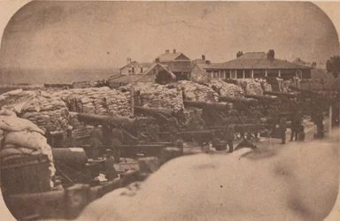Evakueringen av Fort Sumter, april 1861, april 1861.