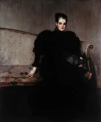 Mrs Helen Walton (olja på duk)