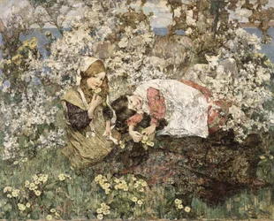 Idyll på våren