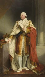 Porträtt av George III, ca 1810-15