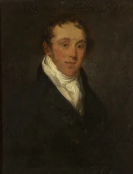 Sir Charles A. Elton (olja på panel)