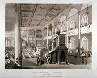 Philanthropic Society Institution Chapel, London Road, Southwark, London, 1809