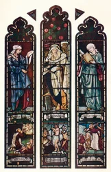 Sibyl Window, Jesus College Chapel, Cambridge, c1872