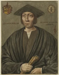Porträtt av Nicholas Thorne, Grammar School, Unity Street