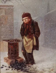 Kastanjeförsäljaren (olja)