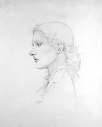 Porträtt av Lucy Merrill