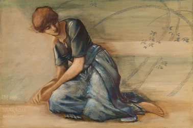 Studie för Briar Rose-serien, The Garden Court