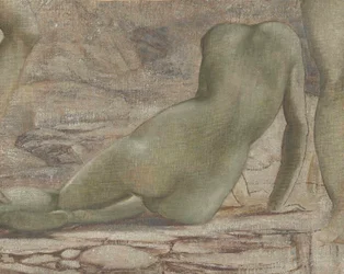 The Death of Medusa (ett fragment), c.1876-85 (olja på duk)