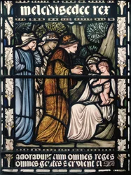 Birmingham, St Martin In The Bull Ring, Morris & Co., Edward Burne-Jones, The Adoration of the Magi, 1876