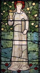 Faith, 1867 (målat glas)