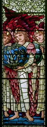 Oxford Harris Manchester College, Morris & Co., Edward Burne-Jones, The Days Of Creation, 1895