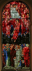 The Last Judgement, 1885-1897 (målat glas)