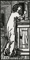 Psyche ser in i skåpet, 1866