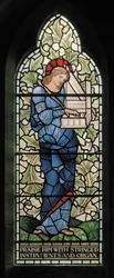 Wilden, All Saints, Morris & Co., Edward Burne-Jones, John Henry Dearle (1859-1932), St Cecilia, 1902-1914, Louisa, Alfred, The Baldwins, premiärminister, metodist, Worcestershire, Arts & Crafts, Rudy