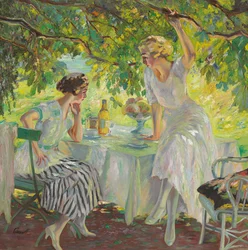 Afternoon Tea (olja på duk)
