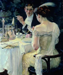 Farväl (olja på duk)