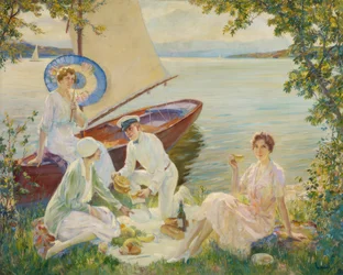 Picknick vid Starnbergsjön