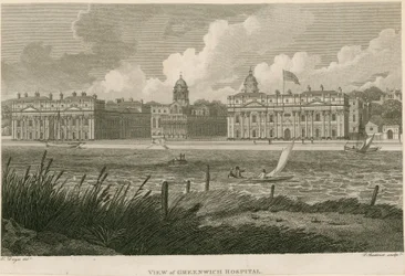 Vy över Greenwich Hospital, London
