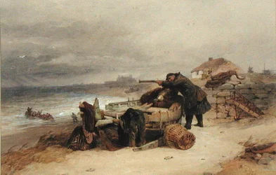 The Look Out, c.1850 (akvarell på papper)