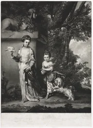 Damerna Amabel och Mary Jemima Yorke