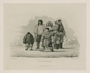 Grupp av Eskimaux