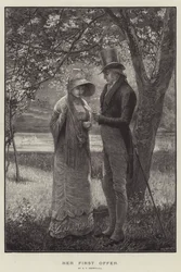 Hennes första erbjudande