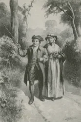 Rare Kate Blake och hennes William (lito)
