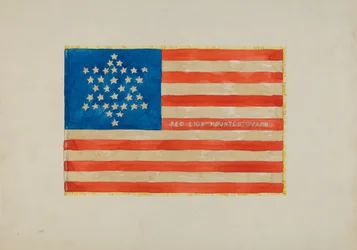 Flagga: Inbördeskriget, ca. 1936.