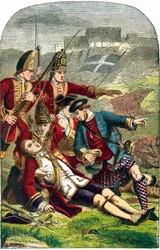 General James Wolfes död vid belägringen av Quebec, 1759 c1870