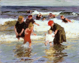Badgäster, ca 1913