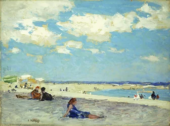Lång strand,