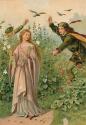 Bröderna och deras syster, 1901