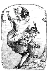 Gåsflickan vid brunnen, 1901