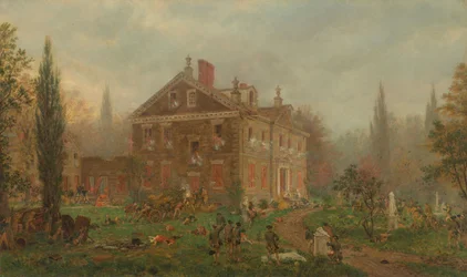 Attacken mot Chews hus under slaget vid Germantown, 1777