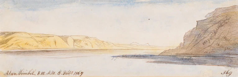 Abou Simbel; kl. 08.10, den 8 februari 1867 (369)