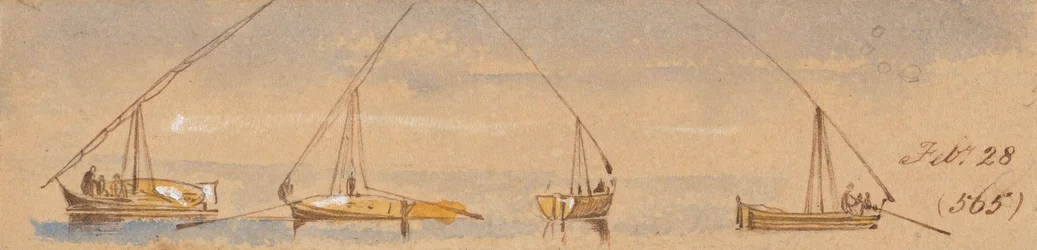 Båtar (Dahabeahs); 28 februari [1867] (565)
