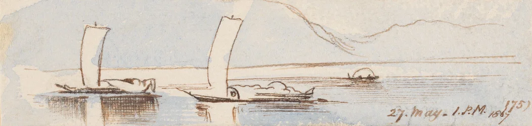 Båtar, kl. 13.00, den 27 maj 1867 (175)