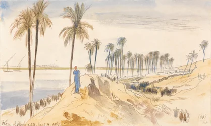 Kom el Amhr, kl. 13.00, 4 januari 1867 (68)