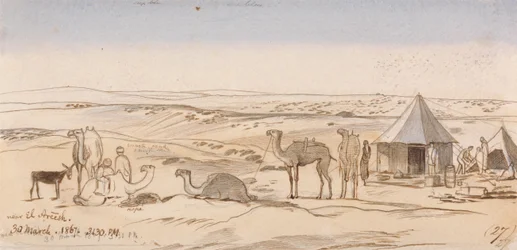 Nära El Areesh, kl. 15.30, 30 mars 1867 (27)