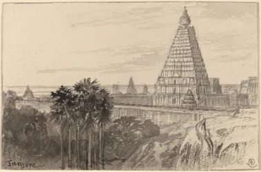 Tanjore, Indien, 18841885.