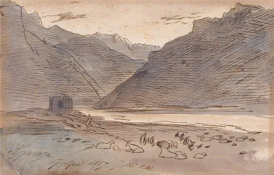 Vjose, kl. 19.15 den 17 april 1857